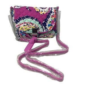 Vera Bradley Small Crossbody Wildflower Paisley New 9x7